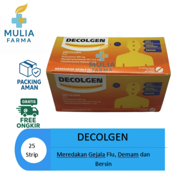 Decolgen Tablet - Obat Batuk & Flu