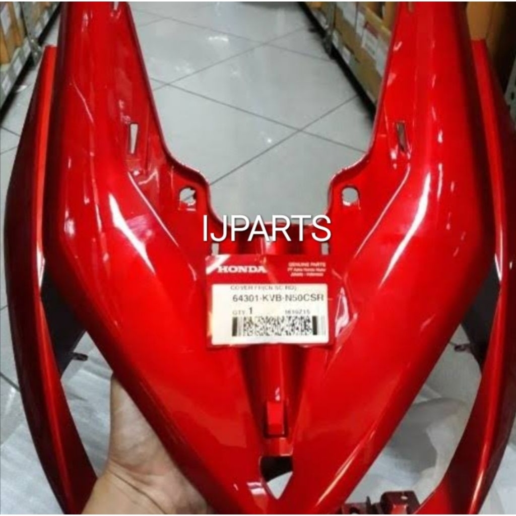PANEL TAMENG DEPAN VARIO TECHNO 110 MERAH CANDY 64301 KVB N50CSR