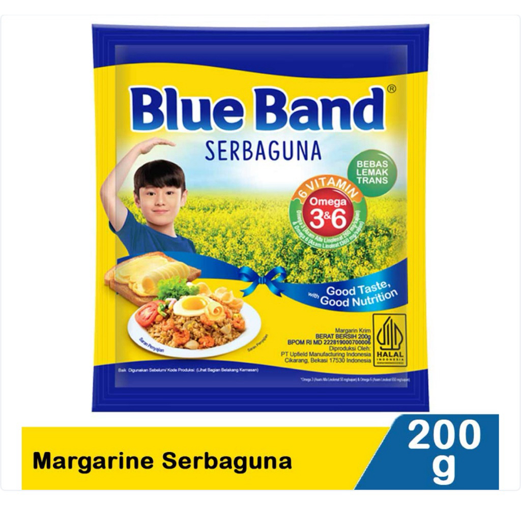 

Blue Band Margarine Serbaguna 200 Gram