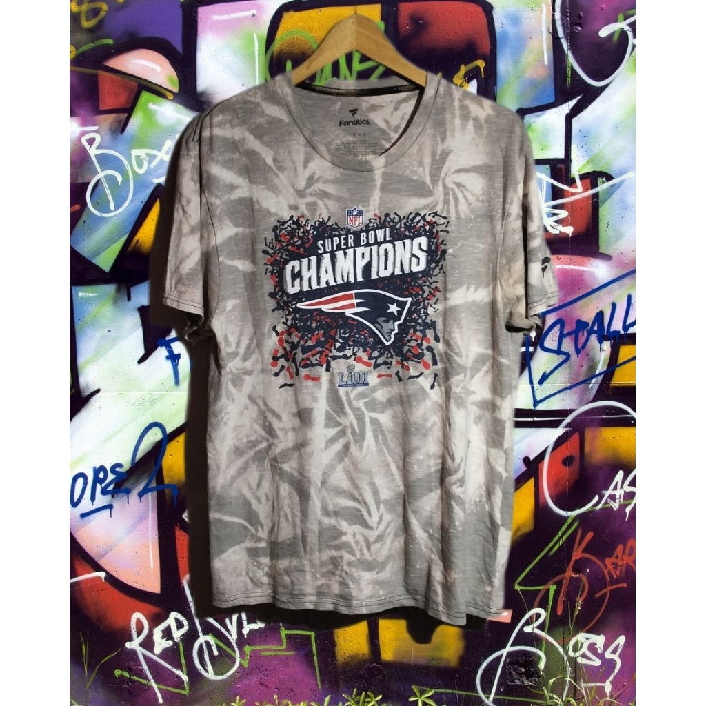fanatics NFL tie dye kaos brand second/bekas/branded