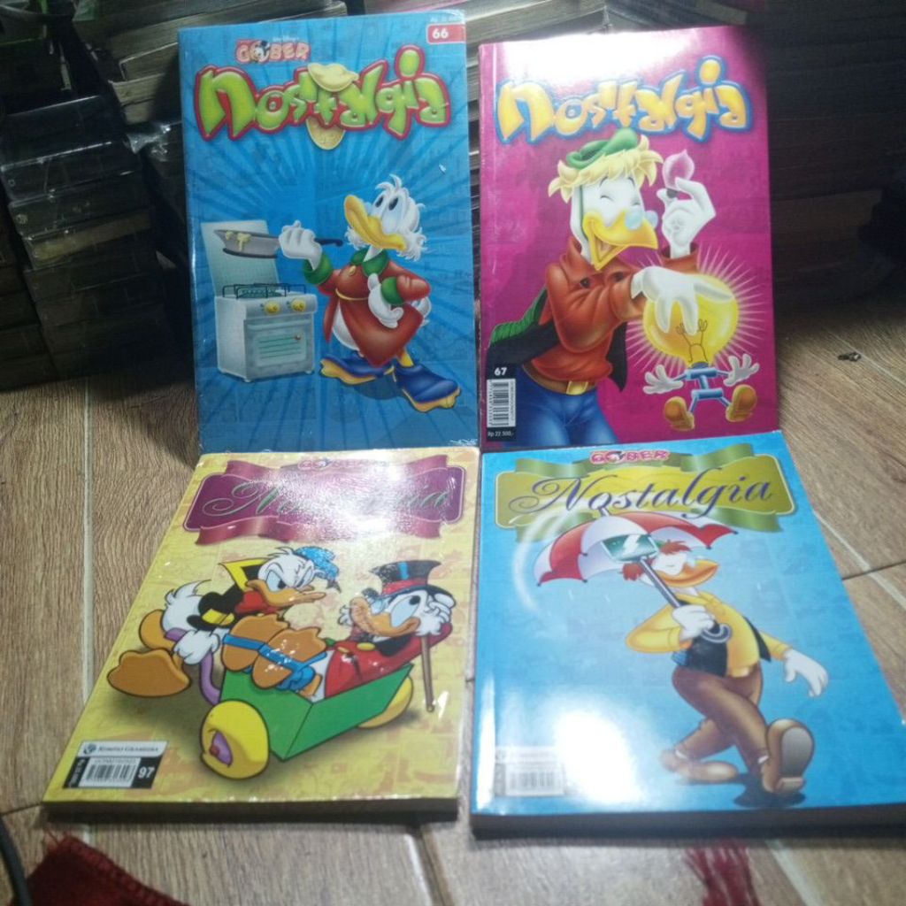 komik & majalah Donal bebek, NOSTALGIA, cabutan, sesuai untuk anak dan remaja, kondisi baik, segel d