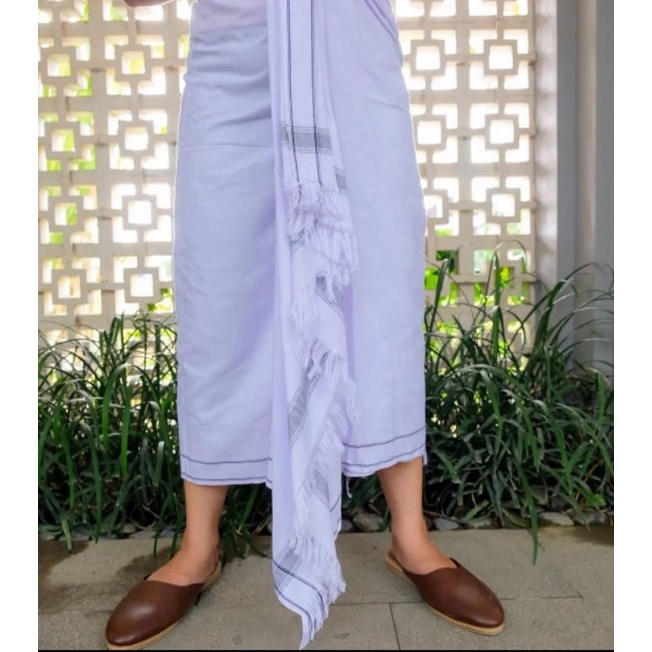 KODE R53R Kamen Lembaran Afandi Putih Hitam Pria Bali