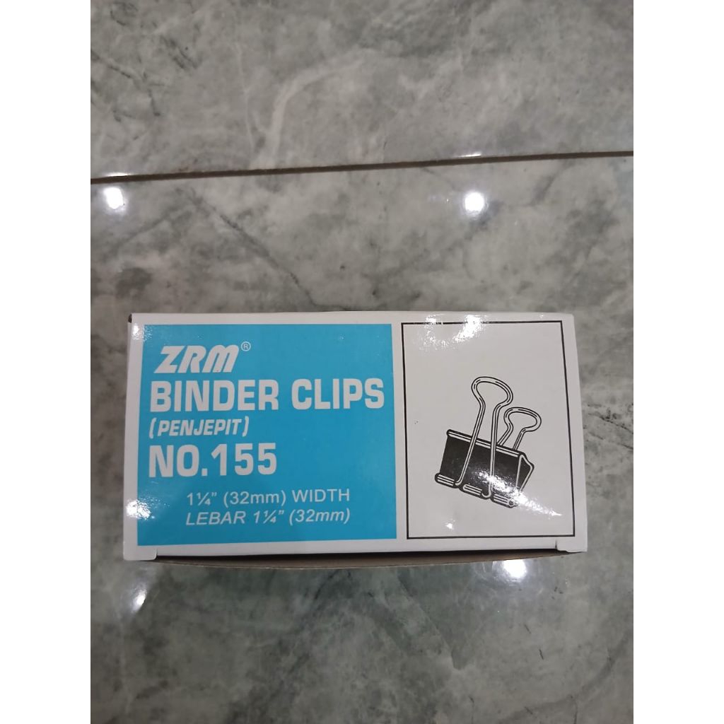 

binder clips (penjepit)zrm no 155 isi 12 pcs