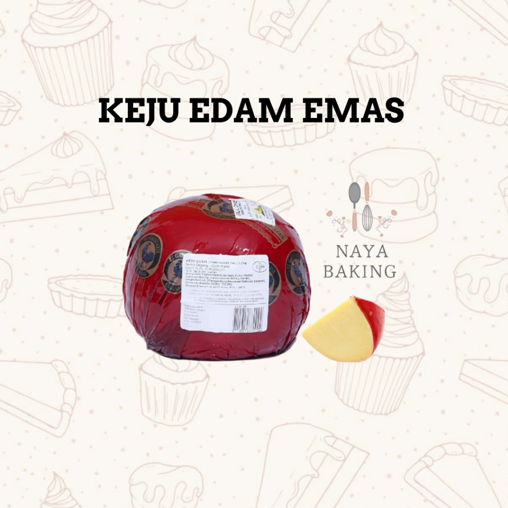 

EDAM AYAM EMAS/ KEJU EDAM/ KEJU BOLA/ EDAM BOLA 100GR