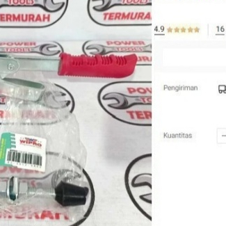 

Toggle clamp horizontal 400 kg TCH 912 klem togle toogle TCH-912 Wipro