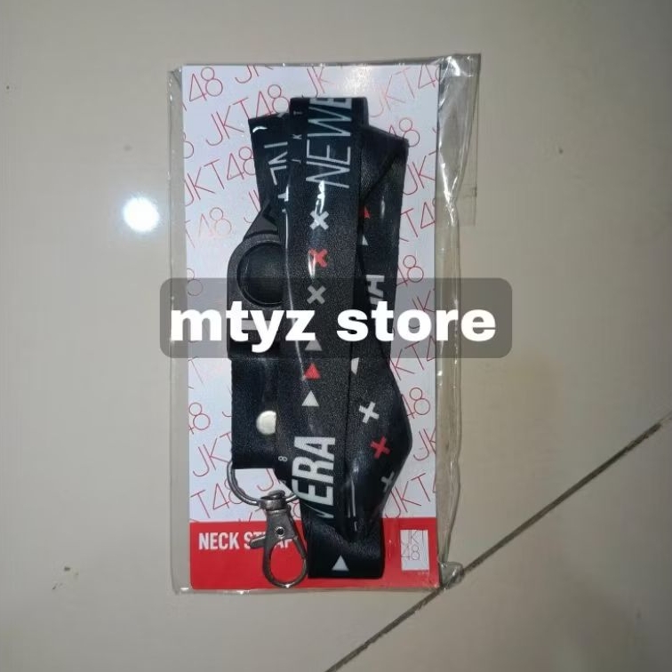 Lanyard new era black jkt48 official