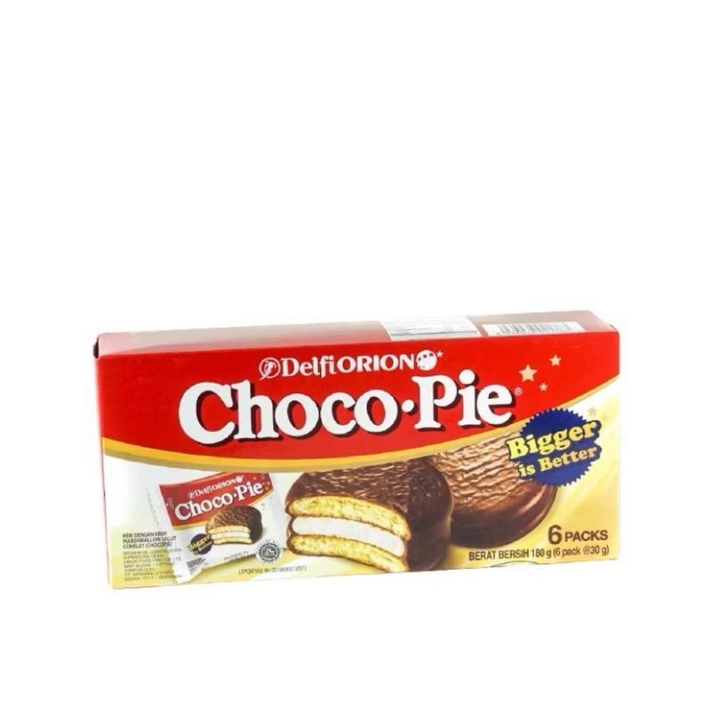 

Delfi Orion Choco Pie Biscuit Softcake 180 gram