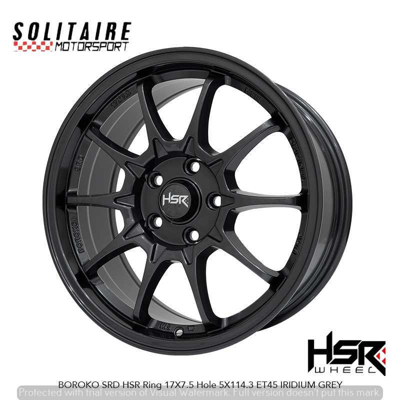 VELG HSR RING 17 UNTUK TERIOS, RUSH, NEW LIVINA, VELG HSR RACING GRATIS ONGKIR
