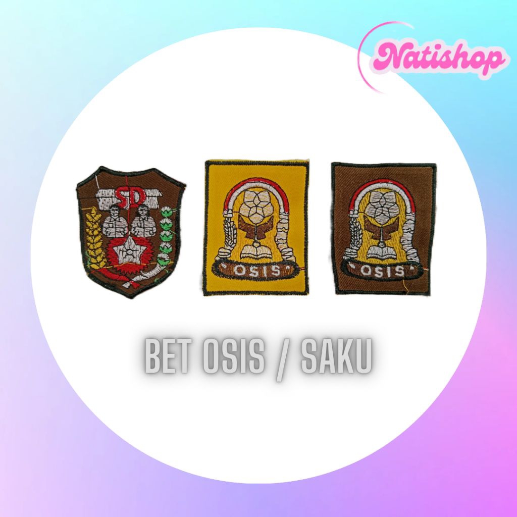 Bet Logo Sekolah SD/SMP/SMA/ bendera merah putih