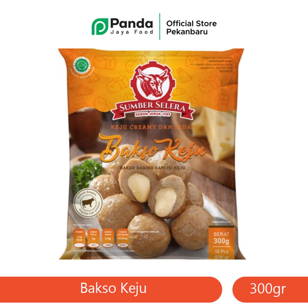 

Sumber Selera Bakso Keju 300 Gram
