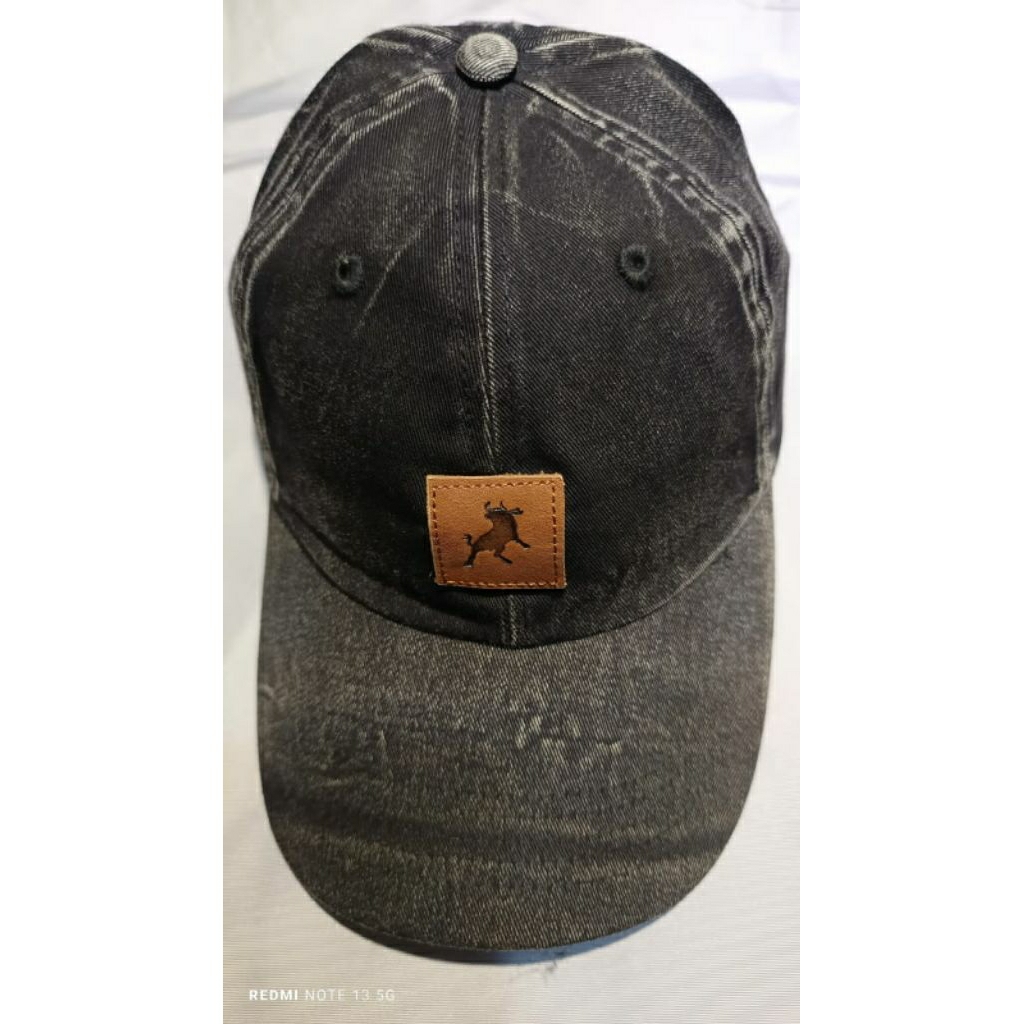 Topi Lois Denim Baseball Hitam - HDM417DH