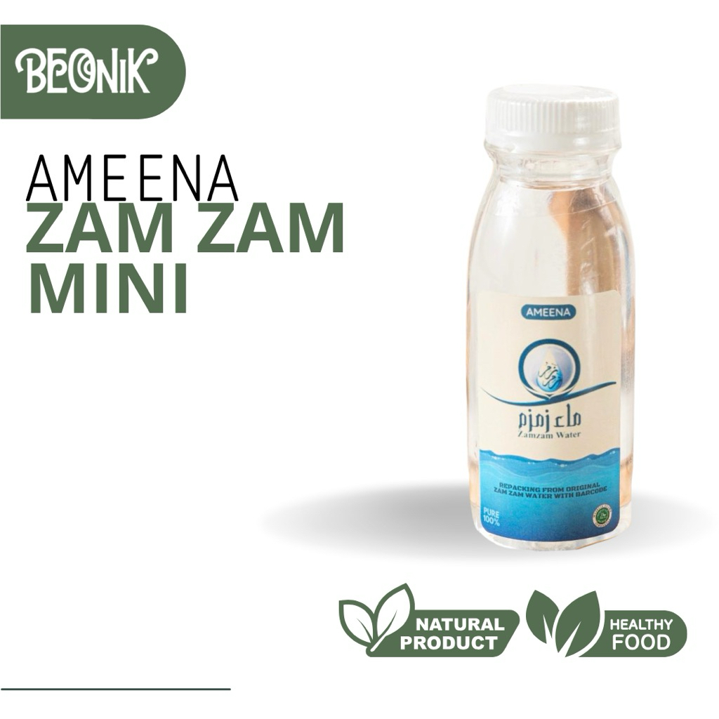 

[ MINI ] Natural Air Zam Zam 100ml Asli Repacking Barcode | Ameena Premium Quality