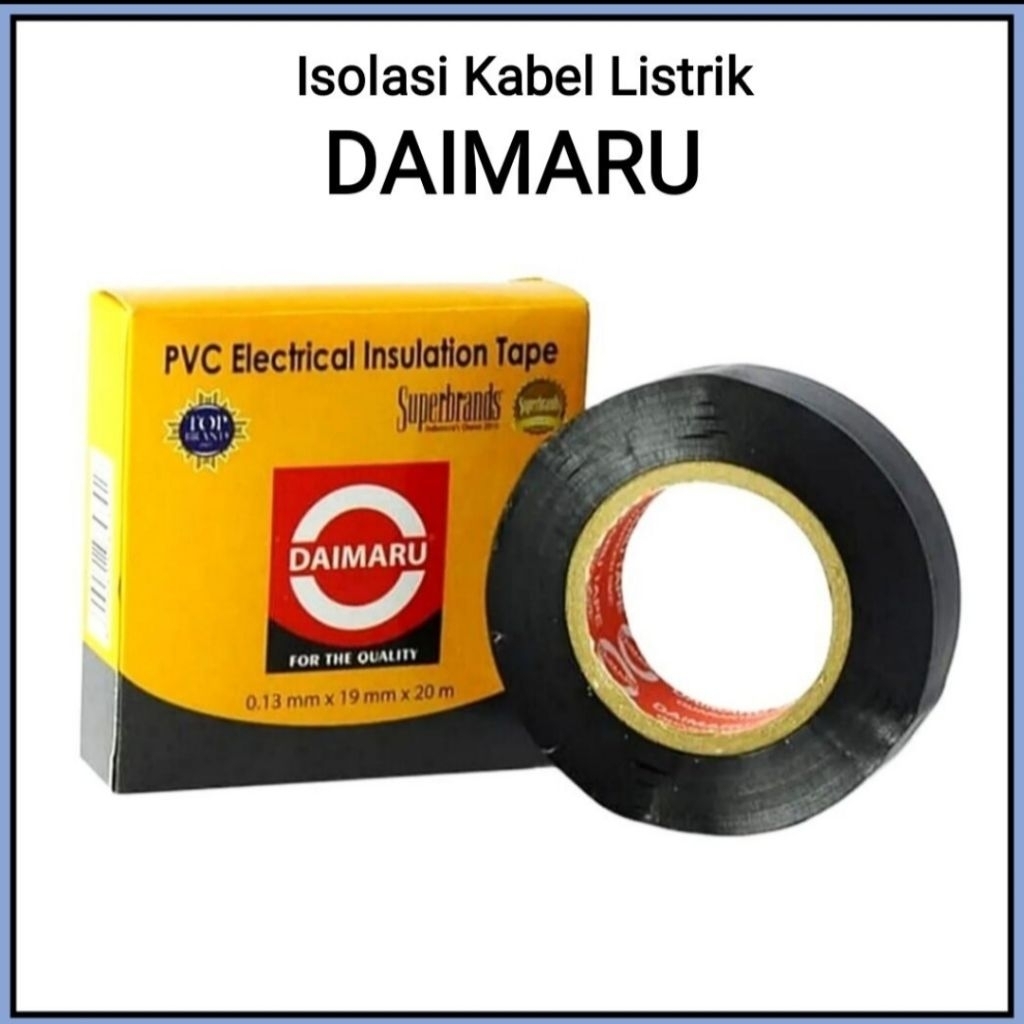 1 Rol Isolasi Kabel Listrik DAIMARU