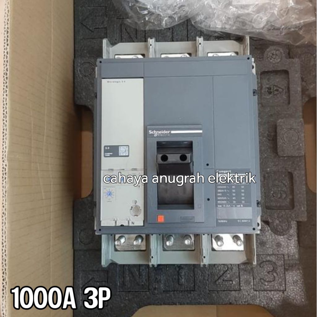 MCCB SCHNEIDER NS1000N 3P MICROLOGIC 2.0 MCCB 1000A 3P 50KA ORIGINAL L