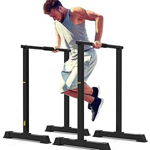 KODE F8Z Dip Bar Push Up Chalistenics Exercise Alat Olahraga Fitnes GYM Dipping Crossfit Dips Lebert