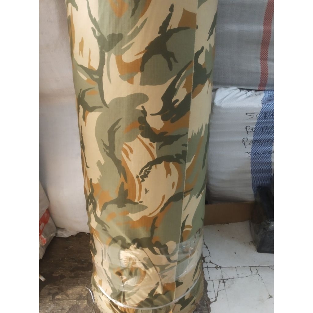 Kain Bahan Sritex Cap Nyamuk Doreng Gurun Libanon OriginaL