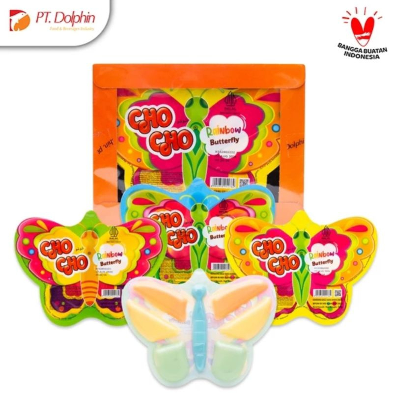 

Cho Cho Butterfly Cokelat Permen Manis Viral