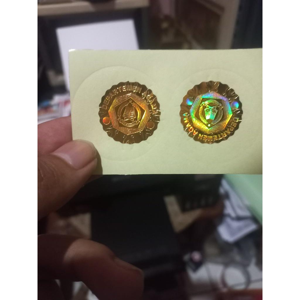 

HOLOGRAM ALIYAH TANPA TAHUN