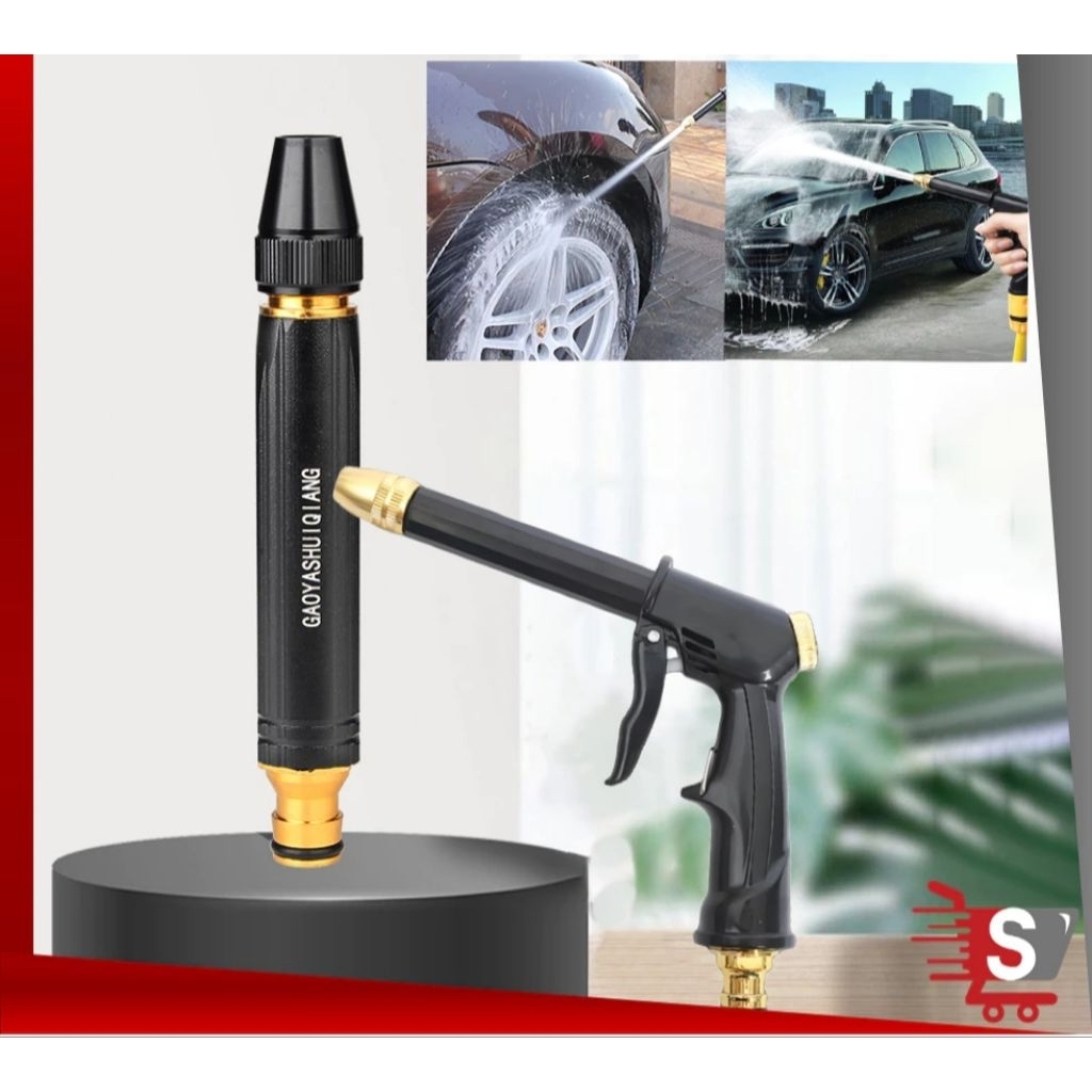 DN - Water Jet Nozzle Spray / Semprotan Air Sprinkler Cuci Mobil / Kepala Sambungan Kran Air / Water