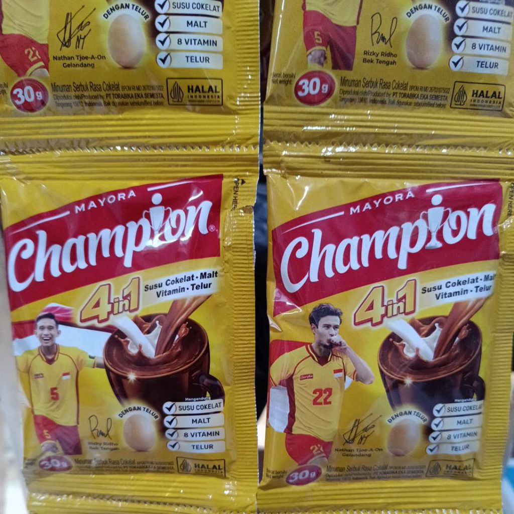 

MINUMAN SUSU ENERGEN CHAMPION RENCENG FULL 10 SACHET