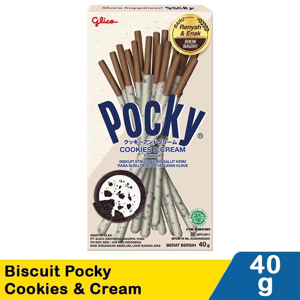 

glico biscuit pocky cookies & cream 40g