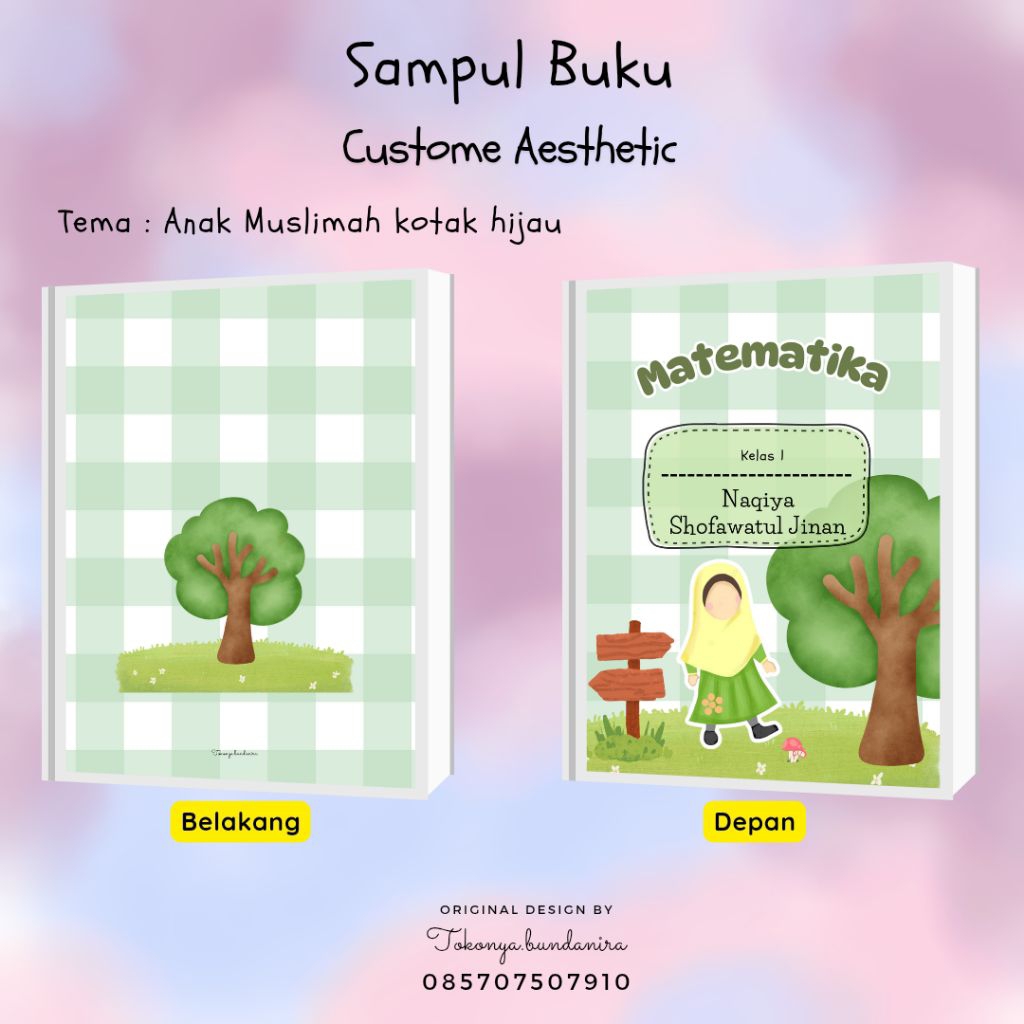 

Sampul buku Anak Muslimah kotak ijo