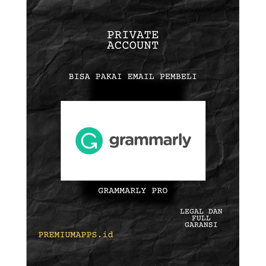 Grammarly premium pro privat account