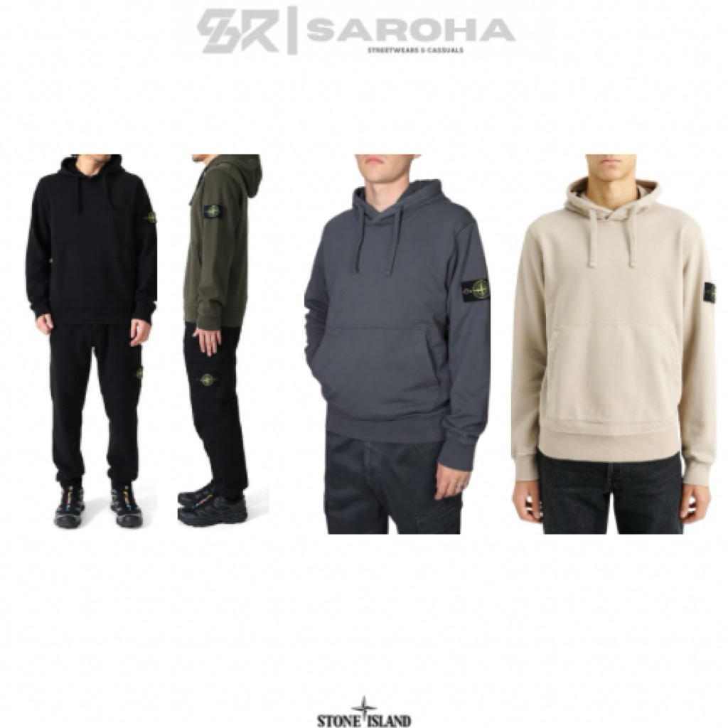 TOPSTONEY | COOTON FLEECE GARMENT DYED HOODIE