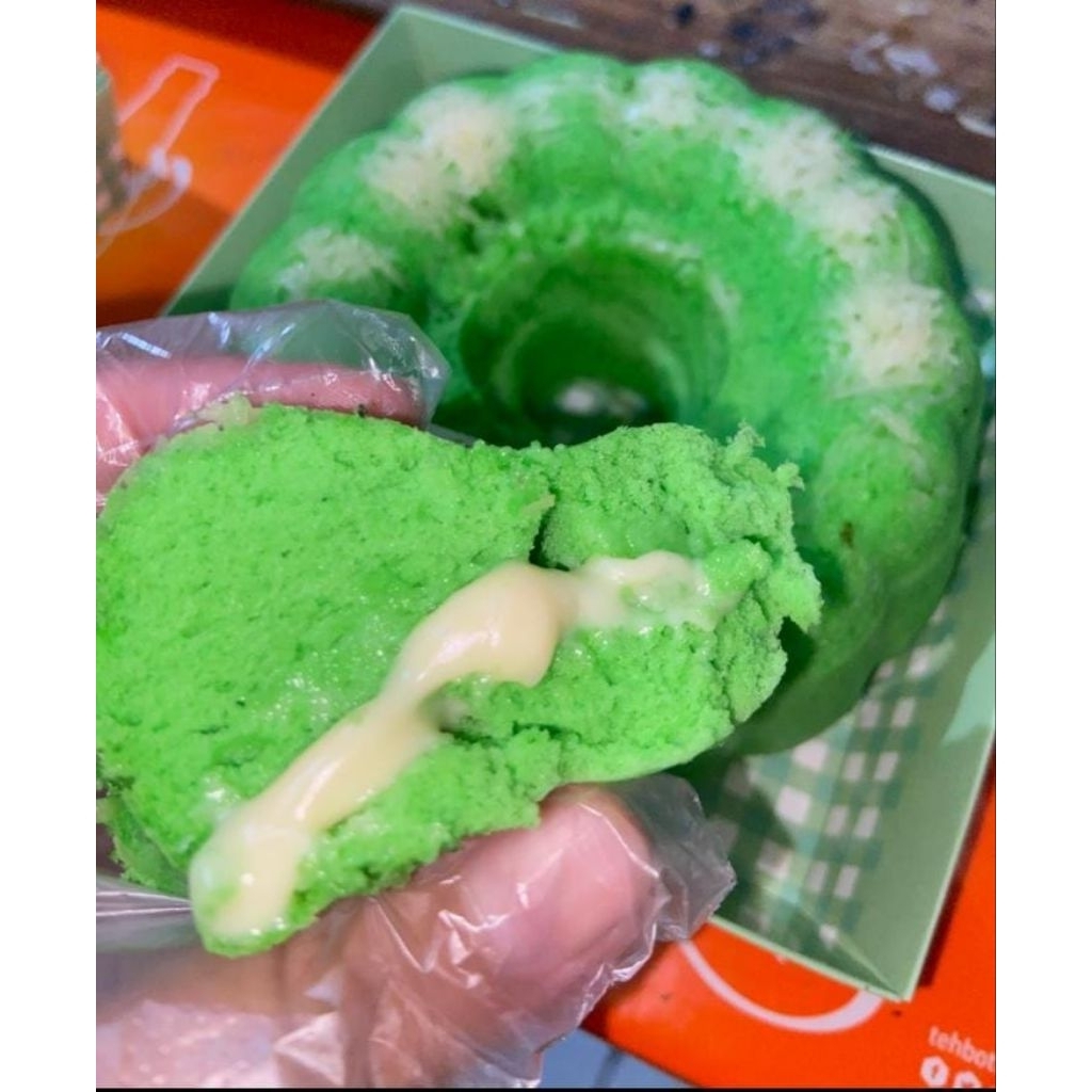 

Bolu Pandan Keju Lumer