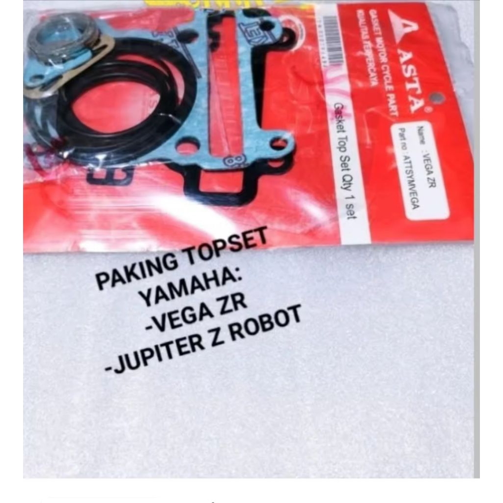 PAKING GASKET TOP SET TOPSET YAMAHA VEGA ZR JUPITER Z ROBOT BEST PRODUK KUALITAS ORIGINAL KUALITASNY