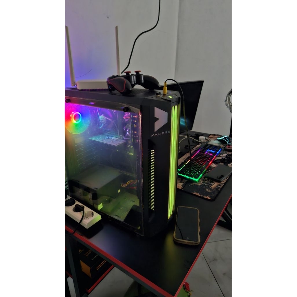 Pc gaming lengkap core i3 Gen 10