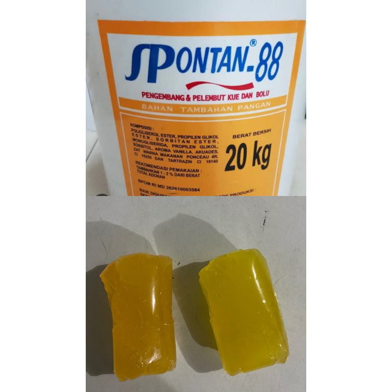 

SP Spontan 88/PengembangKue/Cake Emulsifier/Repack 250gr