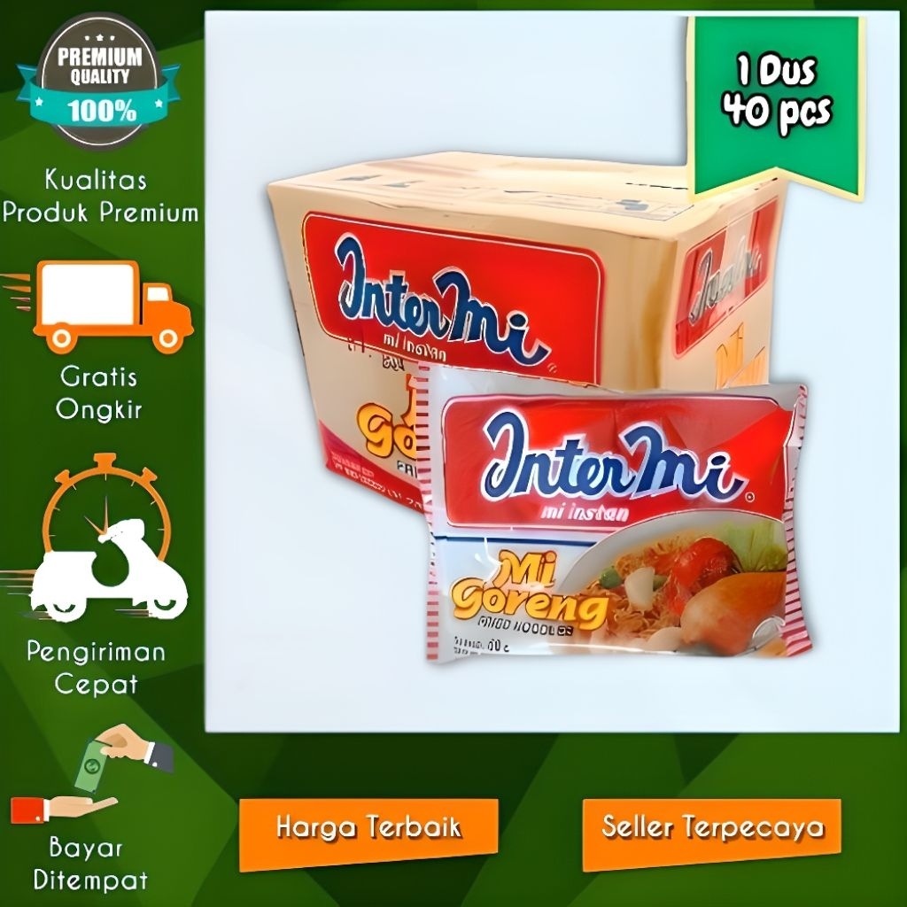

Intermi Goreng - 1dus (40pcs) - Harga Grosir