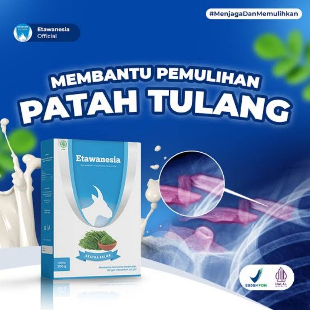 

ETAWANESIA Susu Etawa Biru Lebih Ampuh Atasi Pernafasan dan Persendian