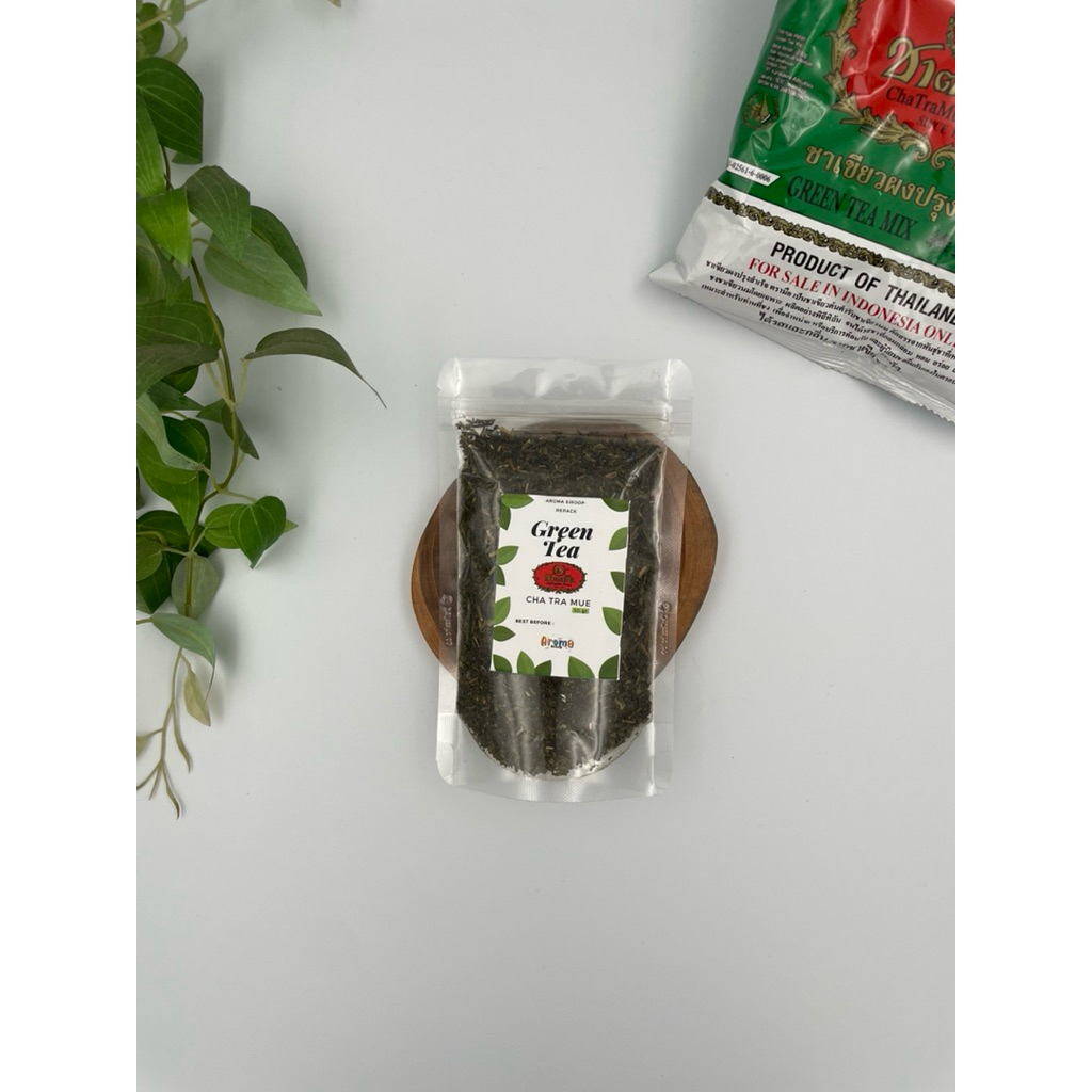 

Cha Tra Mue - Repack serbuk teh Cha Tra Mue Green Tea 50gr 100gr - Asli 100% ORIGINAL