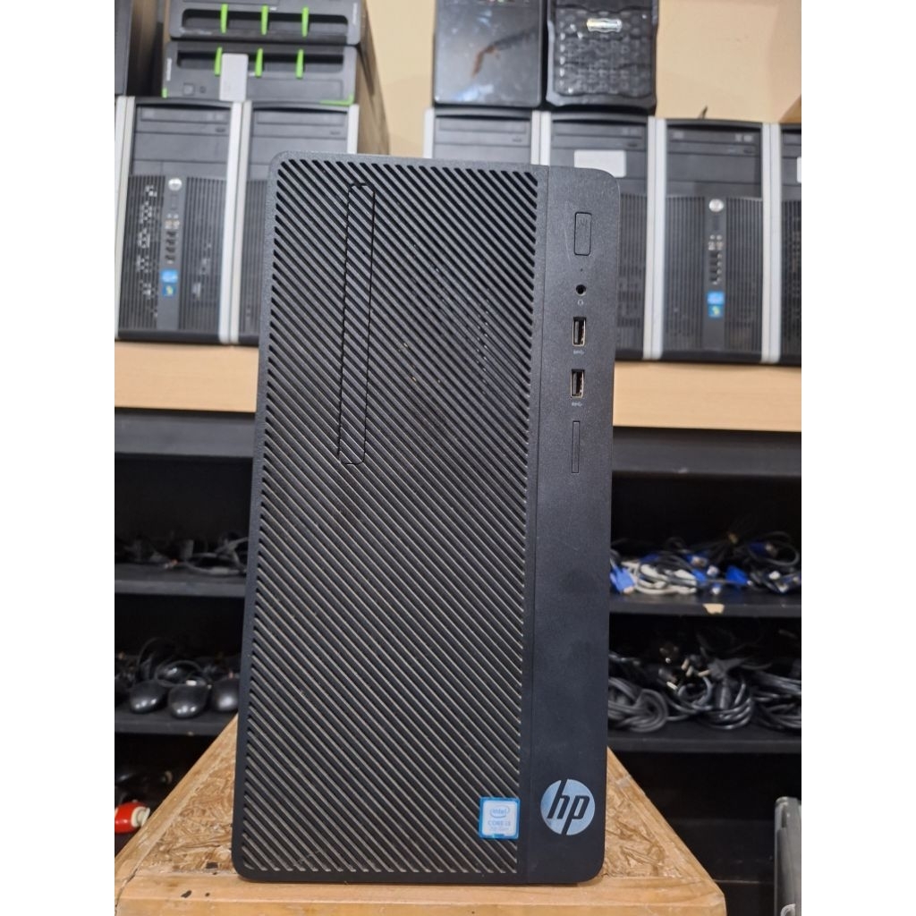 pc hp desktop pro pci MT core i3 gen 7 ram 8gb ssd 250gb