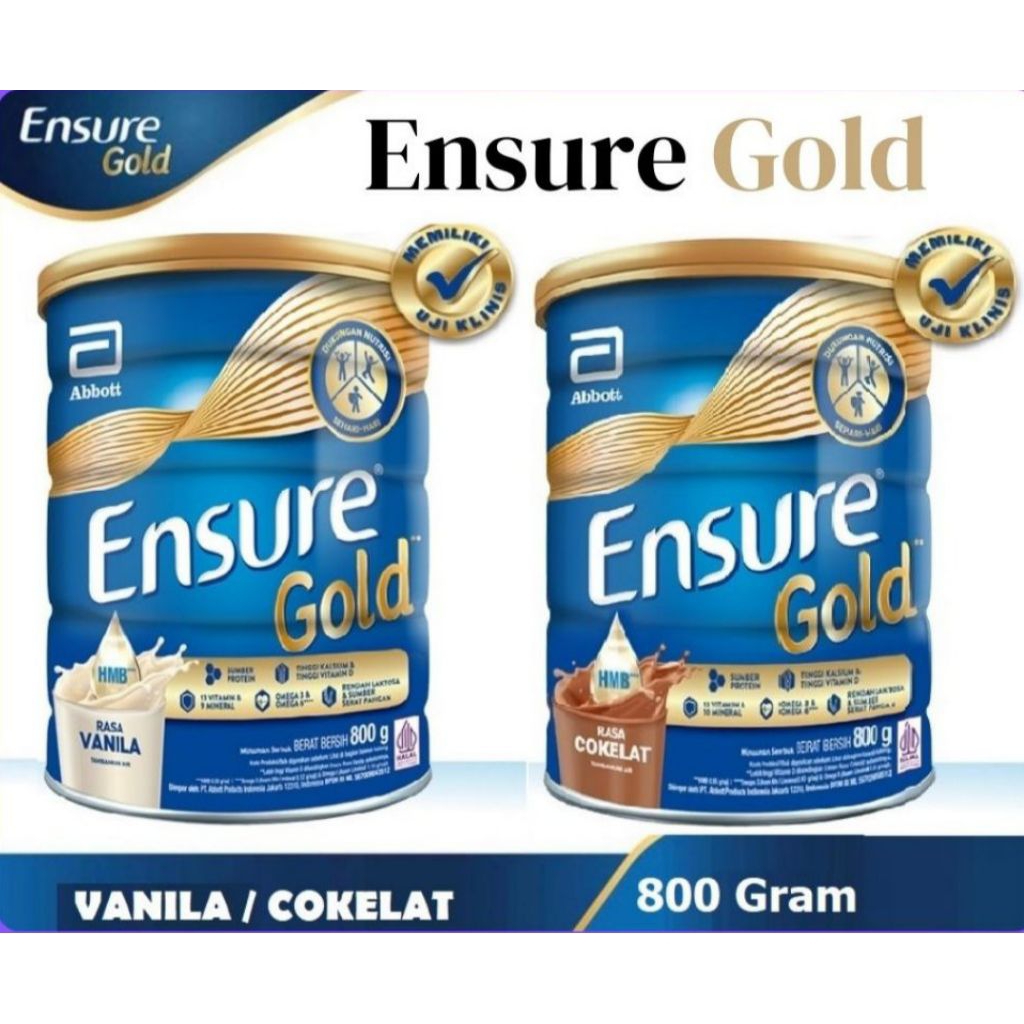 Ensure Gold Susu Nutrisi Dewasa 800 g