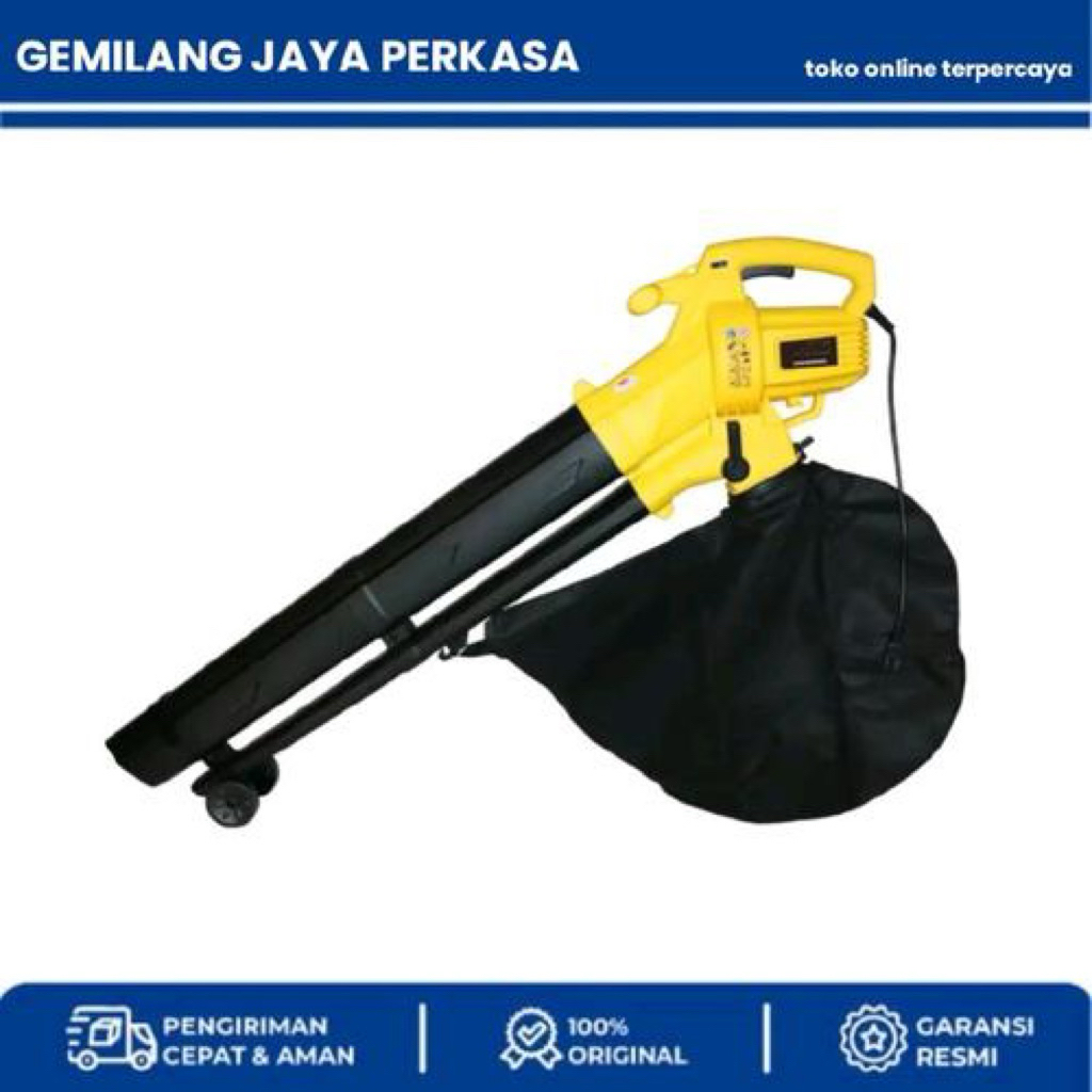 Krisbow Air Blower And Vacuum Electric Penyedot Daun Kering