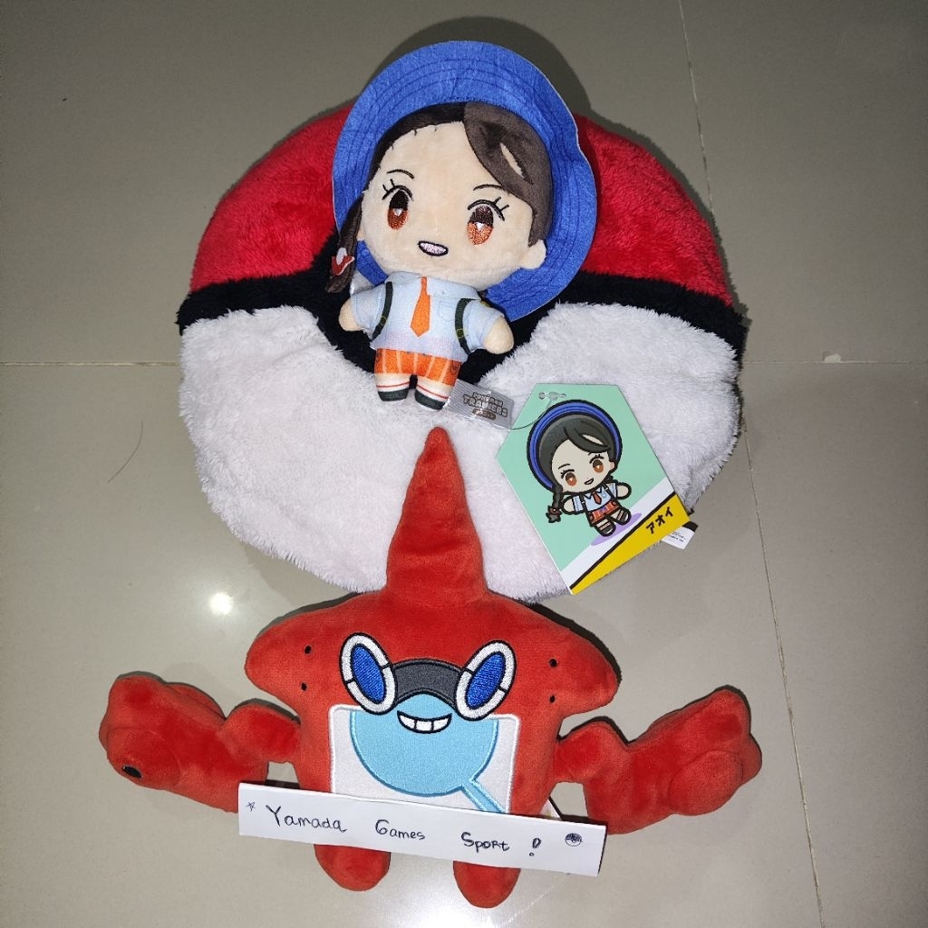 GANTUNGAN KUNCI POKEMON CENTER JULIANA PALDEA TRAINERS GANCI ORI POKEMON CENTER BONEKA PLUSH DOLL NE