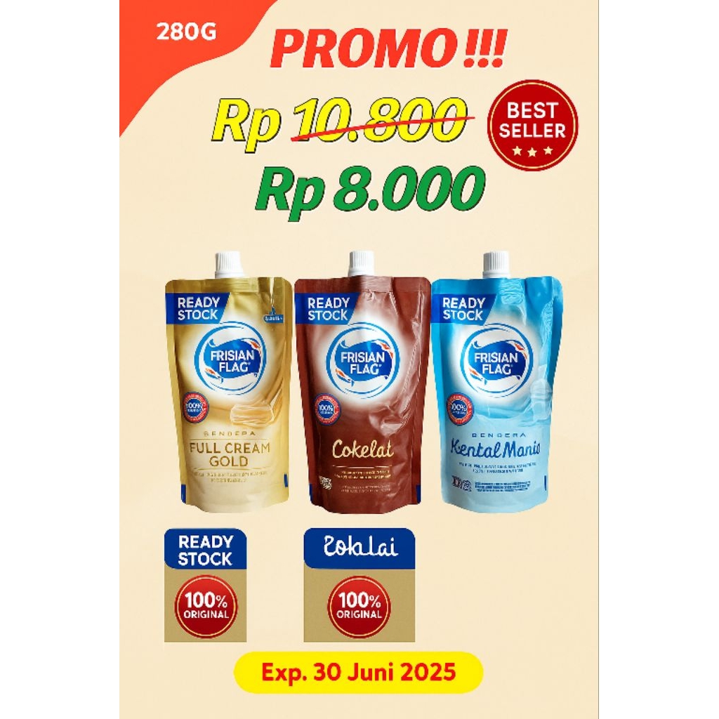 

PROMO Susu frisian flag-Susu bendera-susu kental manis