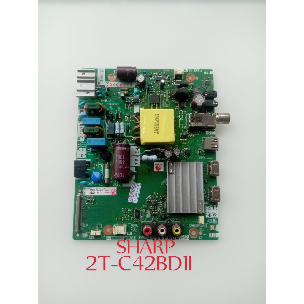 MB MAINBOARD TV SHARP 2T-C42BD1I