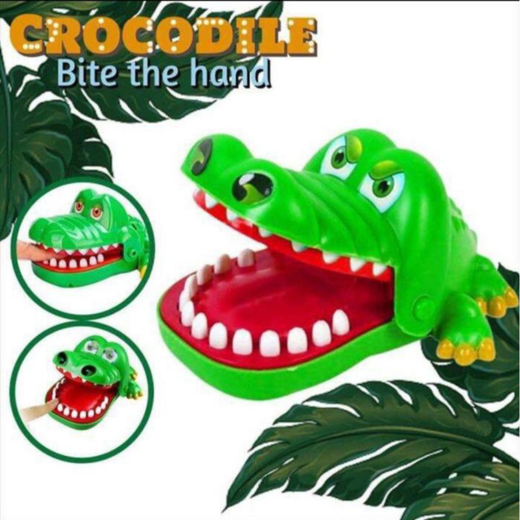 Mainan Buaya Gigit Jari / Game Mulut Buaya Gigit