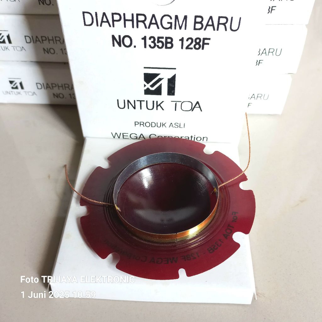 SPUL TOA Lama NO. 135B 128F Untuk Speaker Corong Horn Toa Asli WEGA
