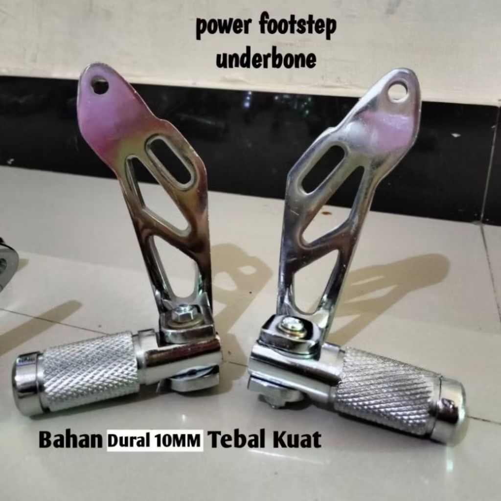 STEP BONCENGAN BELAKANG SATRIA FU KARBU & FU INJEKSI & SONIC 150R DURAL BUAT UNDERBONE NGRT FU