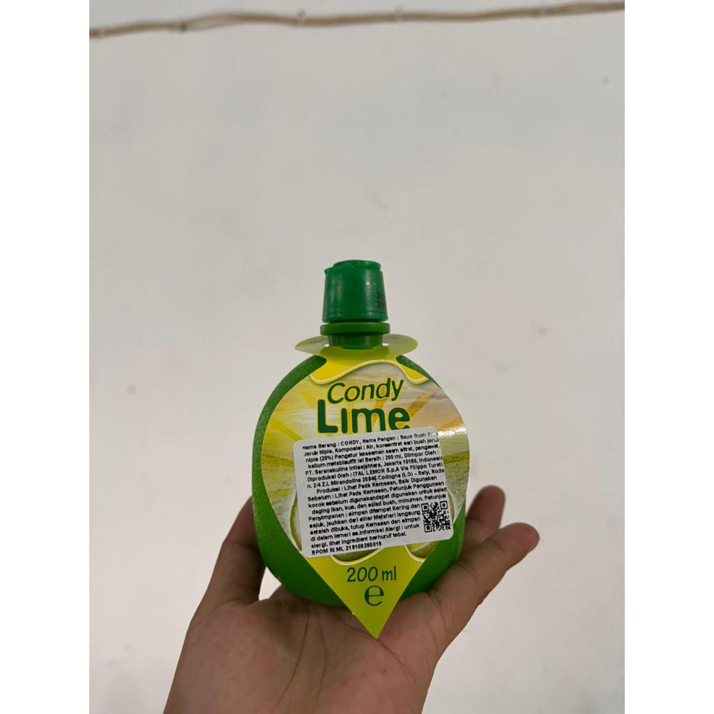 

Lime Juice Condy / Jus Jeruk Nipis Condy / Condy Lime Juice - 200 ML