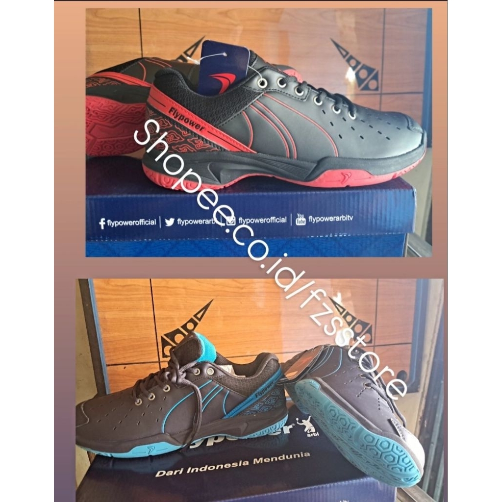 Sepatu flypower PLAOSAN 09 / sepatu badminton / sepatu badminton ori