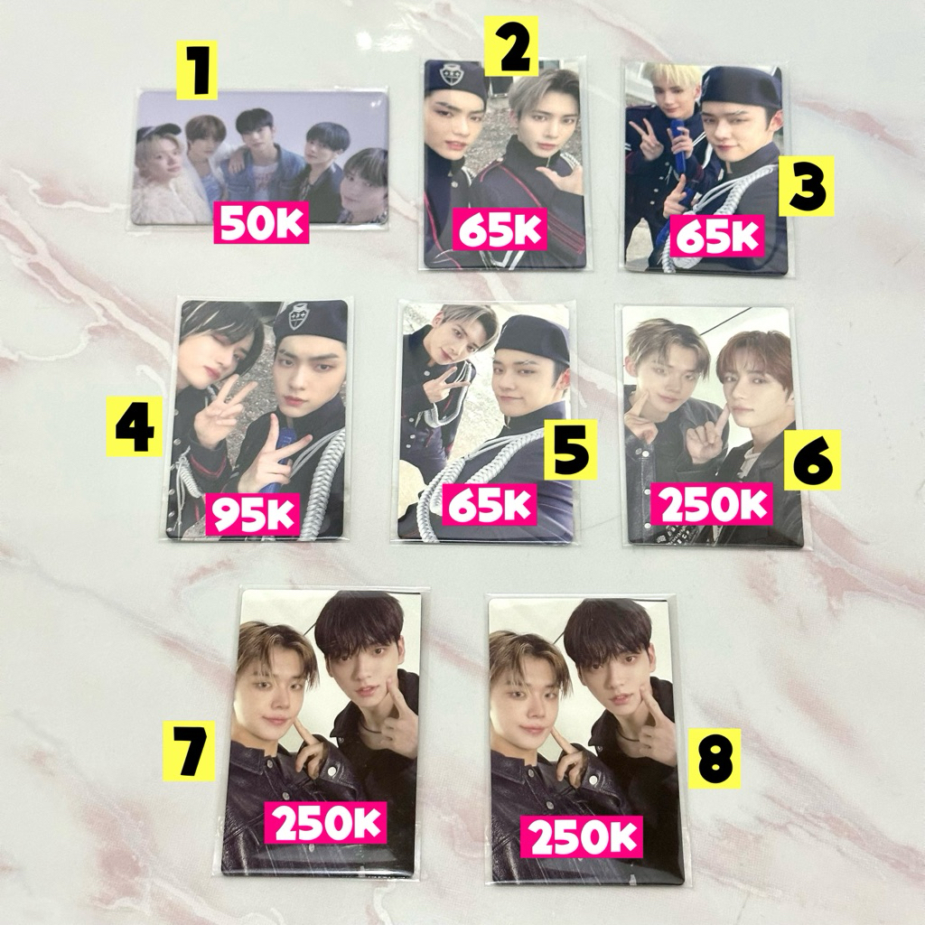 OFFICIAL PHOTOCARD TXT UNIT JAPAN CHAOTIC WONDERLAND PC CW GOOD BOY GONE BAD GBGB LIMITED STANDARD P