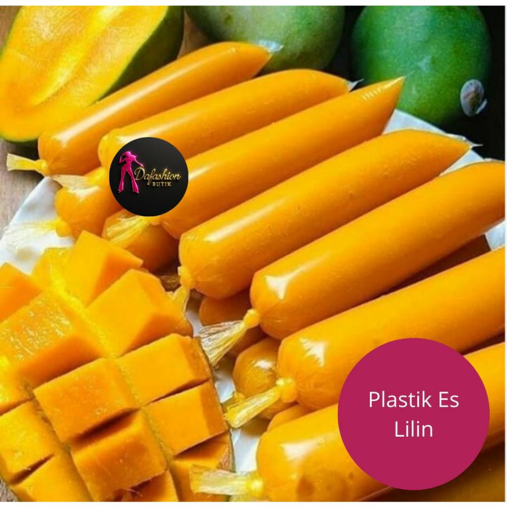 Plastik PE Es Lilin Es Mambo 100 gram Ukuran 5x20cm 4x20cm 4,5x20cm 3x18cm 3,5x18cm