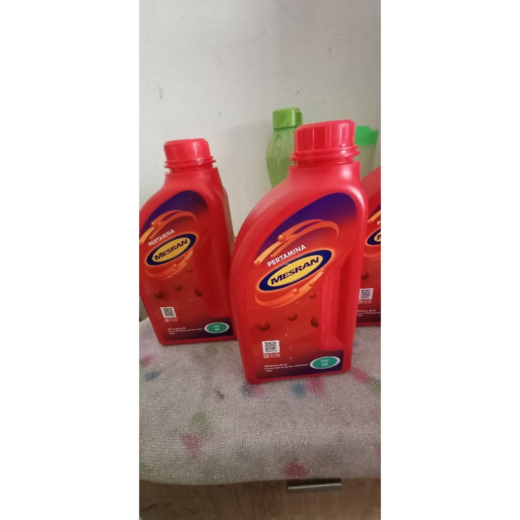 Oli SAE40 Api services SE/CC