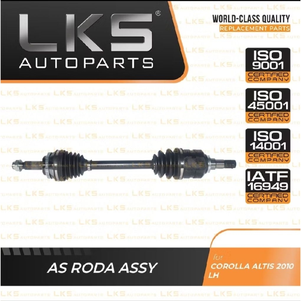 259561 CV JOINT ASSY KIRI COROLLA ALTIS 2010